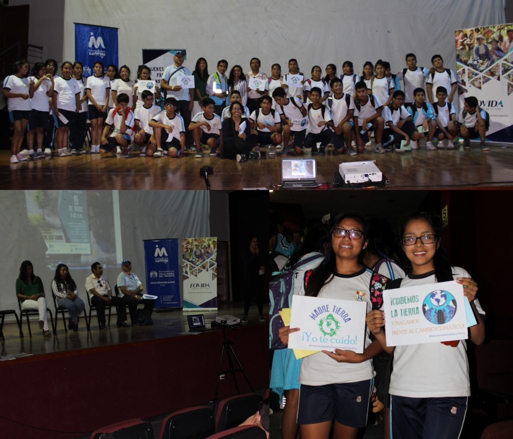 INFOVIDA | Video-foro por la tierra: vecinos/as y estudiantes de Villa María del Triunfo exhortan asumir compromisos para cuidar la tierra