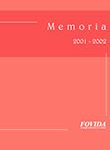 Memoria institucional 2001 – 2002