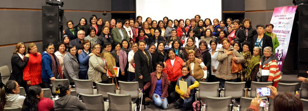 INFOVIDA | Conformación de la Red interdistrital de lideresas comprometidas contra la violencia de género en Lima Norte y Lima Sur