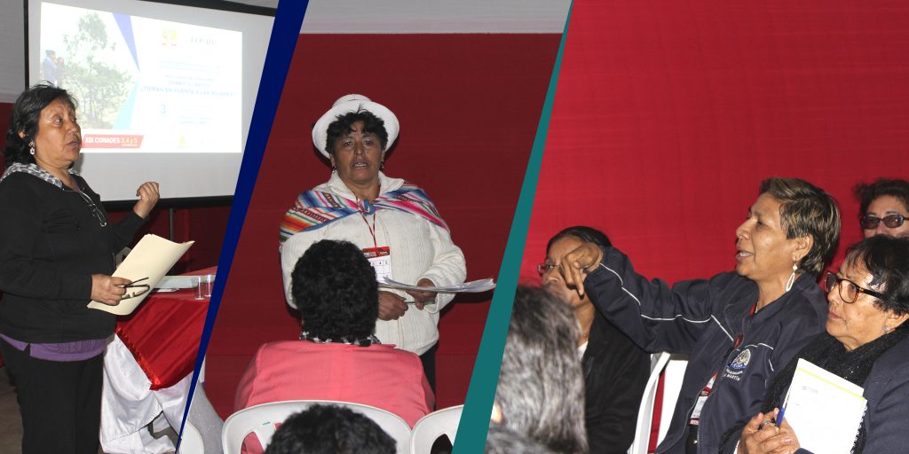 INFOVIDA | Lideresas de organizaciones rurales y urbanas expusieron sus propuestas para hacer frente al cambio climático