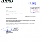 Constancia de declaración anual 2017