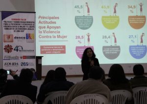 INFOVIDA | Regidores/as y funcionarios/as de gobiernos locales de Lima Sur analizan la situación de violencia hacia las mujeres en sus distritos