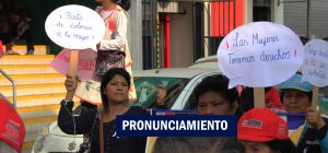 PRONUNCIAMIENTO | Nada justifica la violencia hacia las mujeres