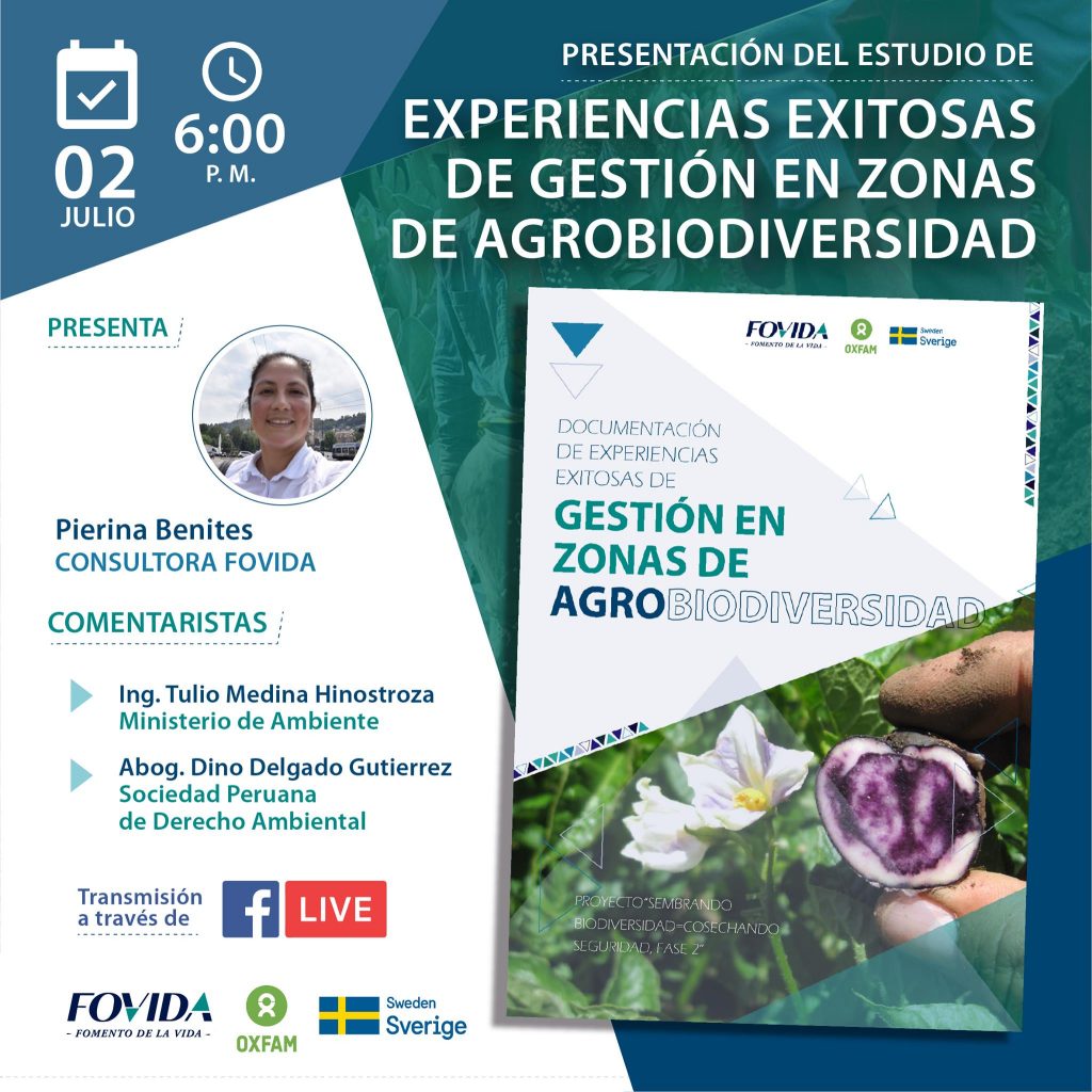 Presentación de estudio: Experiencias Exitosas de Gestión en Zonas de Agrobiodiversidad
