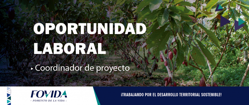 OPORTUNIDAD LABORAL| Satipo: Coordinador de proyecto