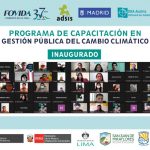 Más de 50 funcionarias/os de la Municipalidad Metropolitana de Lima, SJM, VES y VMT se capacitarán en gestión pública del cambio climático para promover una gobernanza climática participativa