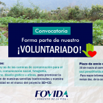 CONVOCATORIA DE VOLUNTARIADO DE COMUNICACIONES – JUNÍN