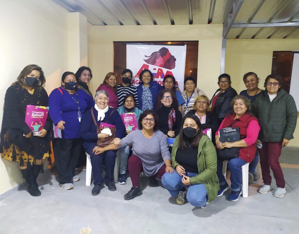 Mujeres de Lima Sur inician alianzas a nivel interdistrital para la defensa de su derecho a vivir libres de violencia de género