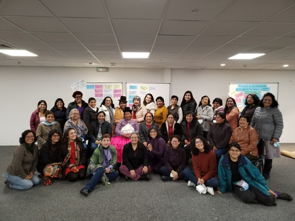 En primera reunión presencial luego de dos años, el Comité Nacional de Mujeres y Cambio Climático (CONAMUCC), elabora su agenda de género y cambio climático