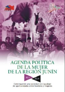 Agenda Política de la Mujer de la Región Junín 2011-2014