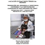 Proyecto “Promoción del desarrollo territorial sostenible y la participación ciudadana en tres regiones del Perú” (Resumen ejecutivo)