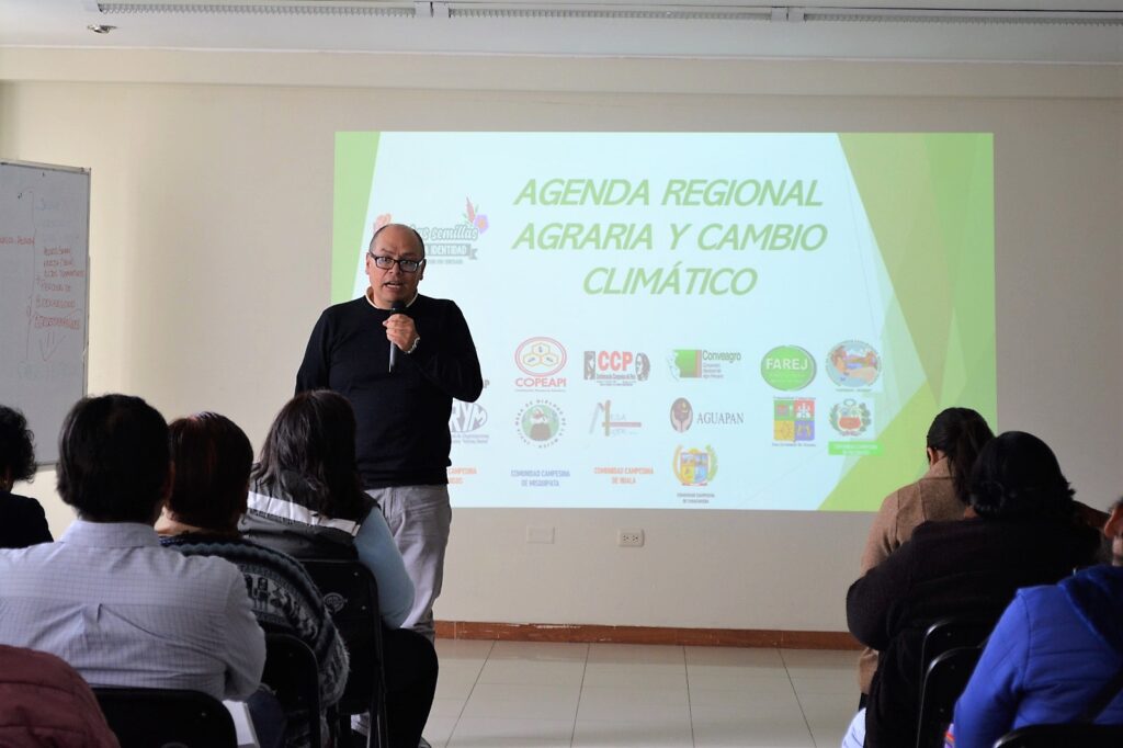 Junín: Lideresas y líderes de gremios agrarios se reunieron con la Vice Gobernadora y funcionarios del Gobierno Regional de Junín para dialogar sobre el contexto y la política regional agraria