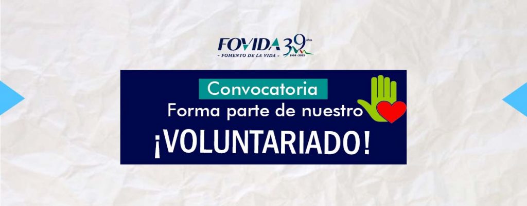 CONVOCATORIA| VOLUNTARIADO LIMA SUR
