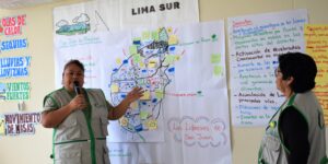 Mujeres de Lima Sur unen fuerzas frente el cambio climático