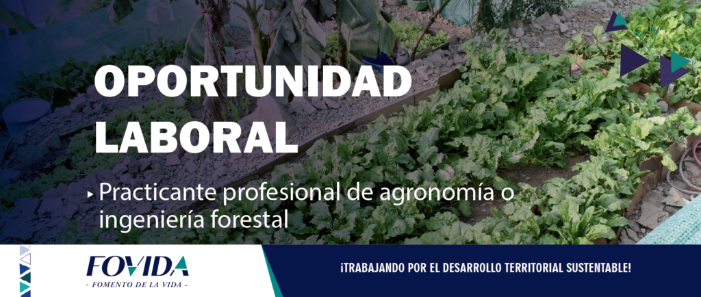 Lima | Practicante de agroecología o ingeniería forestal