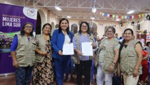 Buenas noticias: Mujeres de Lima Sur se comprometen por la defensa del derecho al cuidado
