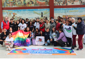 Lideresas de Villa El Salvador reciben visita de la AECID para fortalecer su trabajo en la prevención de la violencia