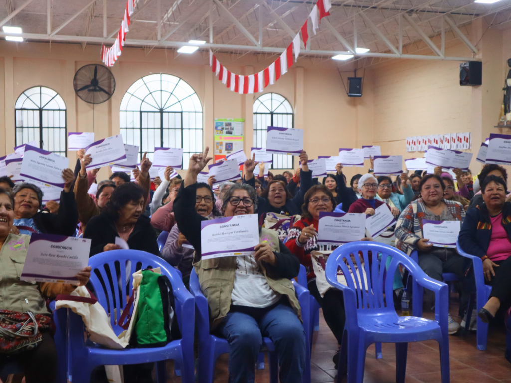 Clausura del programa de empoderamiento político y liderazgo feminista: Un avance en los derechos de las mujeres en Lima Sur