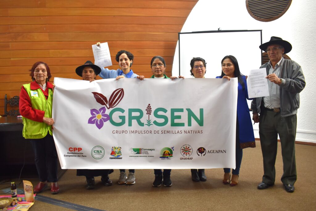 GRISEN logra que congresistas se comprometan a impulsar la Ley de Semillas Nativas