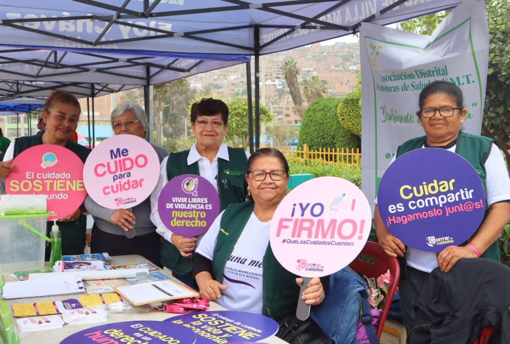 Lideresas de Villa María del Triunfo se unen por un sistema distrital de cuidados