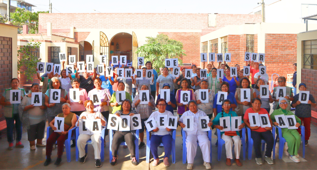 La Red Interdistrital de Mujeres de Lima Sur obtiene reconocimiento legal en Sunarp