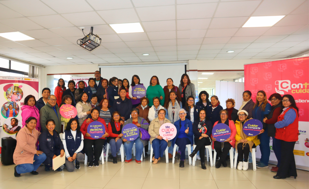 Colectivo de Concertación y Fovida presentan mapeo sobre servicios de cuidado en Villa El Salvador