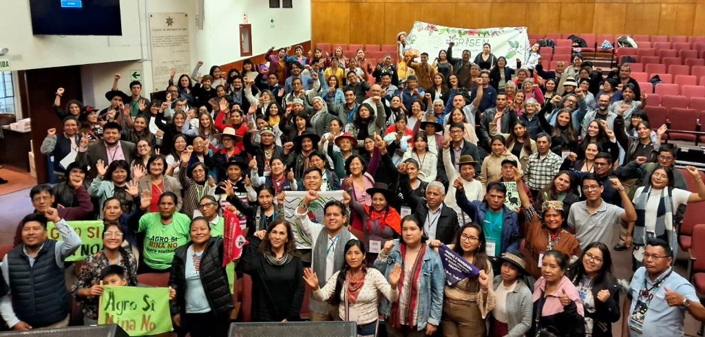Más de 300 representantes de las 25 regiones del país llegaron a Lima para participar en la Audiencia Nacional “La Ruta de los Pueblos”
