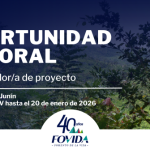OPORTUNIDAD LABORAL| Satipo: Coordinador/a de proyecto 2026