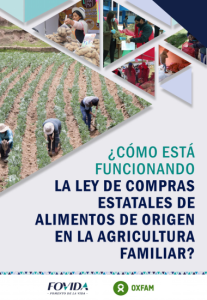 ESTUDIO | ¿Cómo está funcionando la Ley de Compras Estatales de Alimentos de Origen en la Agricultura Familiar?