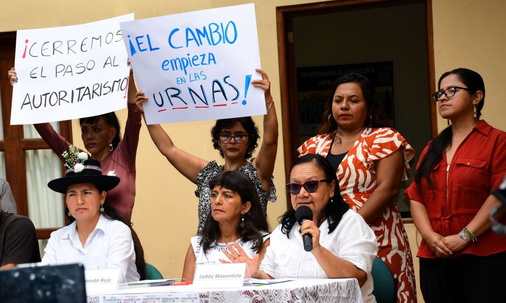 Organizaciones de la sociedad civil llaman a recuperar la democracia con el voto ciudadano este 12 de abril