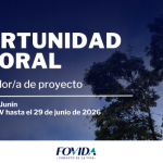 JUNÍN-OPORTUNIDAD LABORAL| Satipo: Coordinador de proyecto