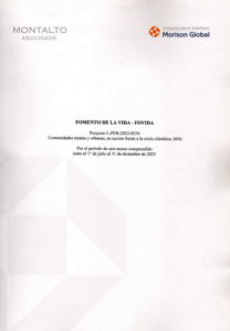 Auditoria Financiera| Proyecto “Comunidades rurales y urbanas en acciones frente a la crisis climática”-PPM
