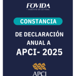 CONSTANCIA DE DECLARACIÓN ANUAL APCI- 2025