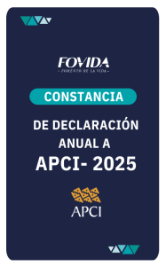 CONSTANCIA DE DECLARACIÓN ANUAL APCI- 2025